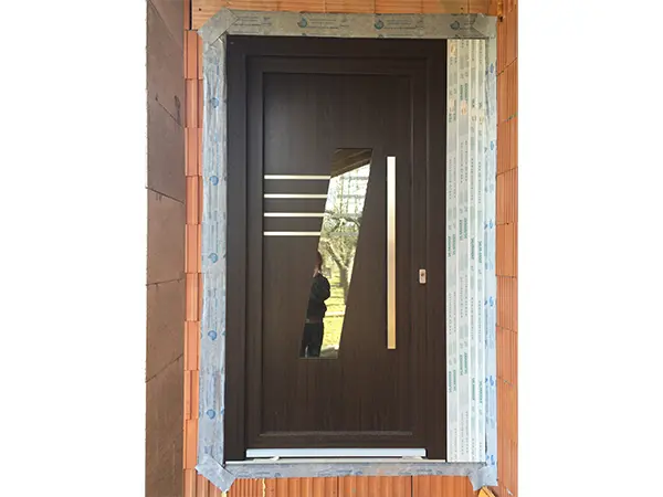 Dizajnové plastové vchodové dvere