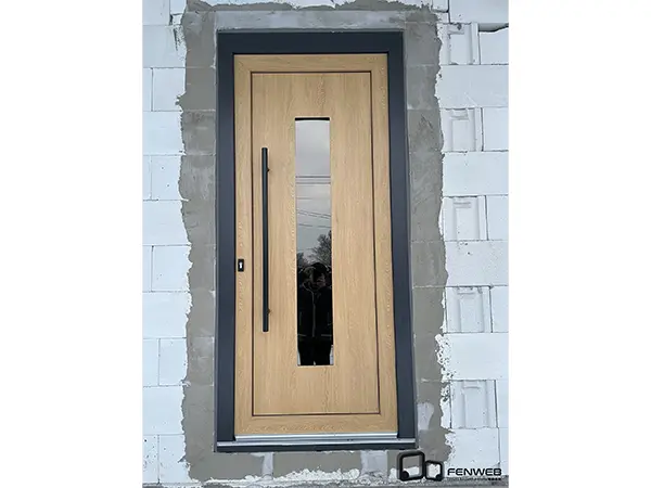 Dizajnové plastové vchodové dvere