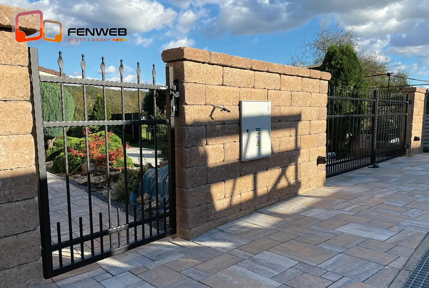 Kovaný plot Hlinné